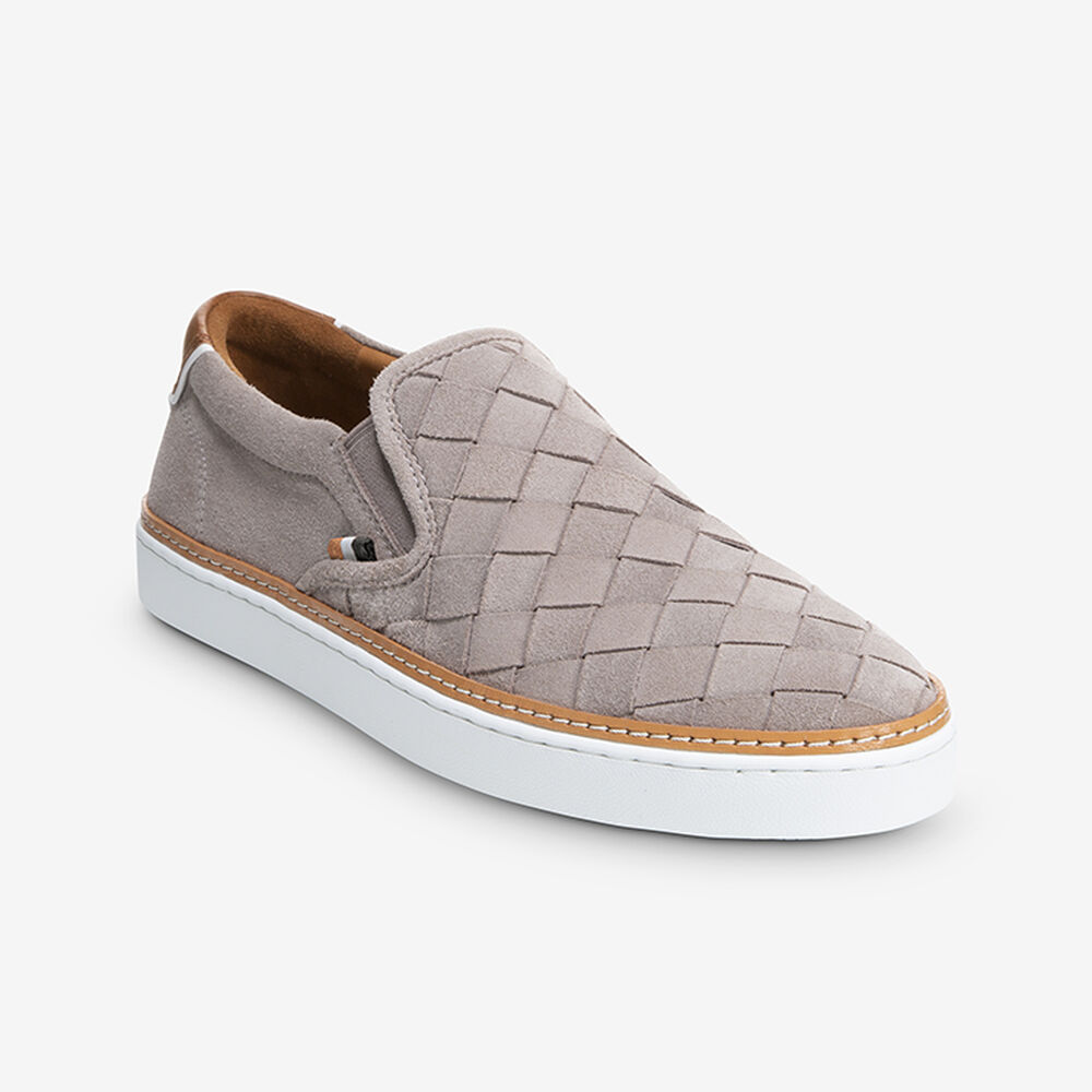 Sam Edelman Alpha Men's Slip Ons Grey | UK-5460378