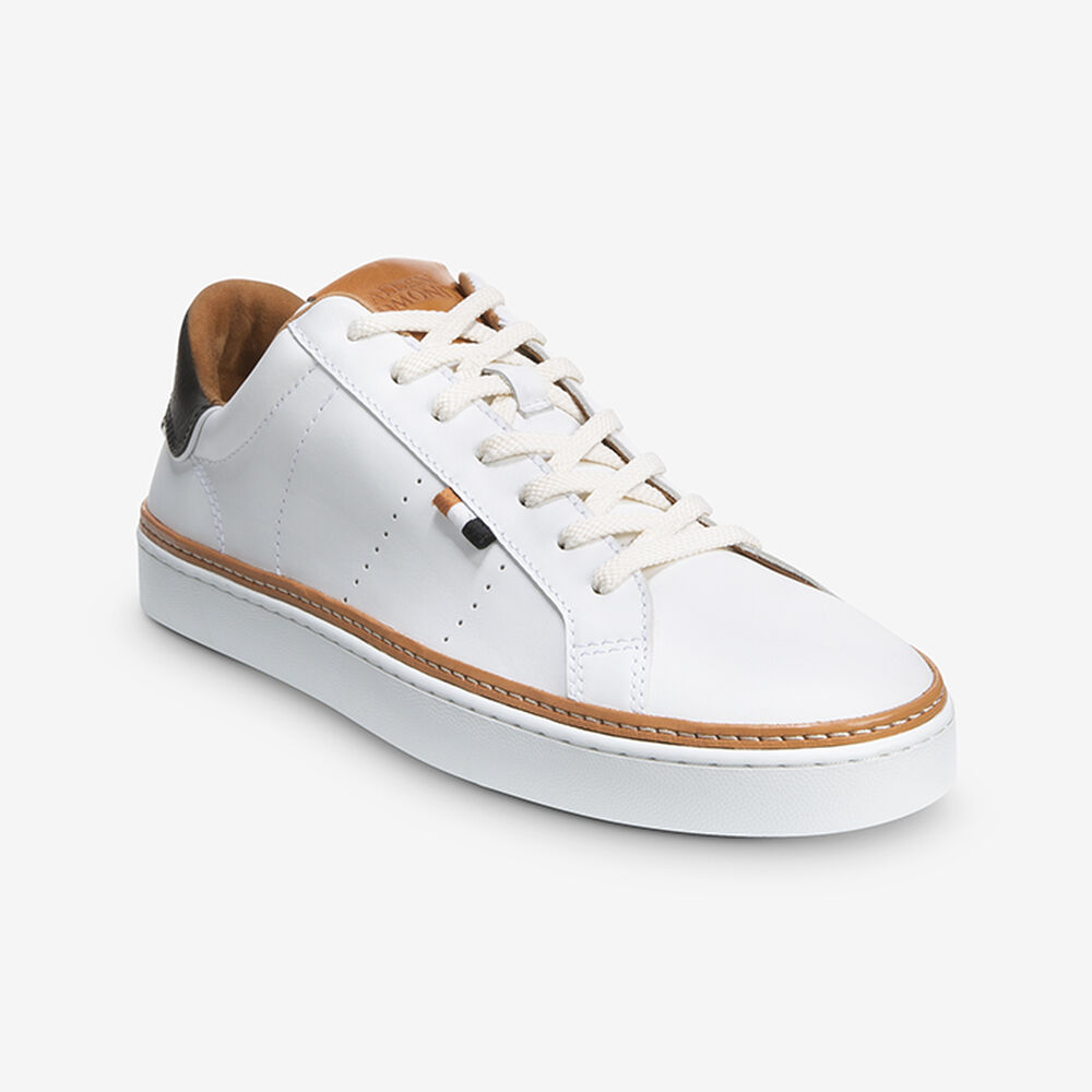 Sam Edelman Alpha Men's Sneakers White | UK-9274106