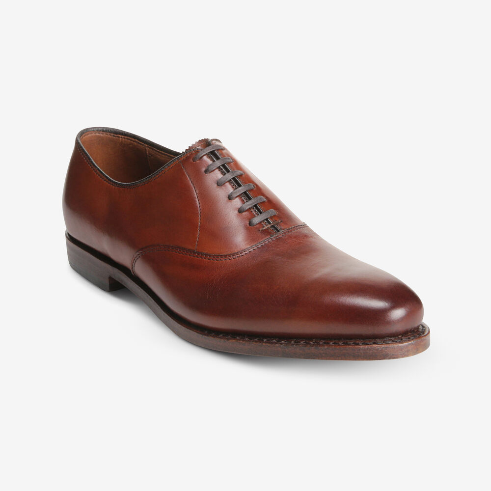 Sam Edelman Carlyle Men's Plain-toe Oxford Dark Red | UK-4365187