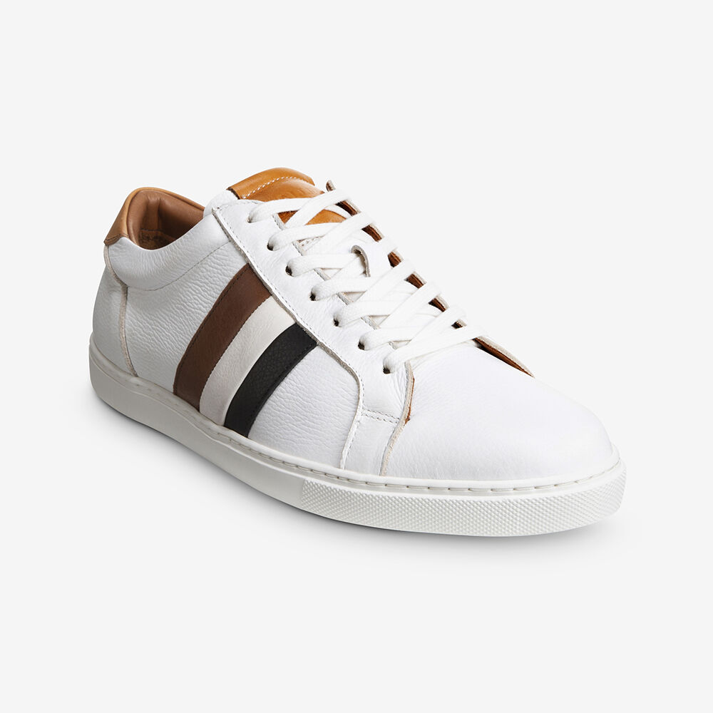 Sam Edelman Courtside Men's Sneakers White | UK-4376029