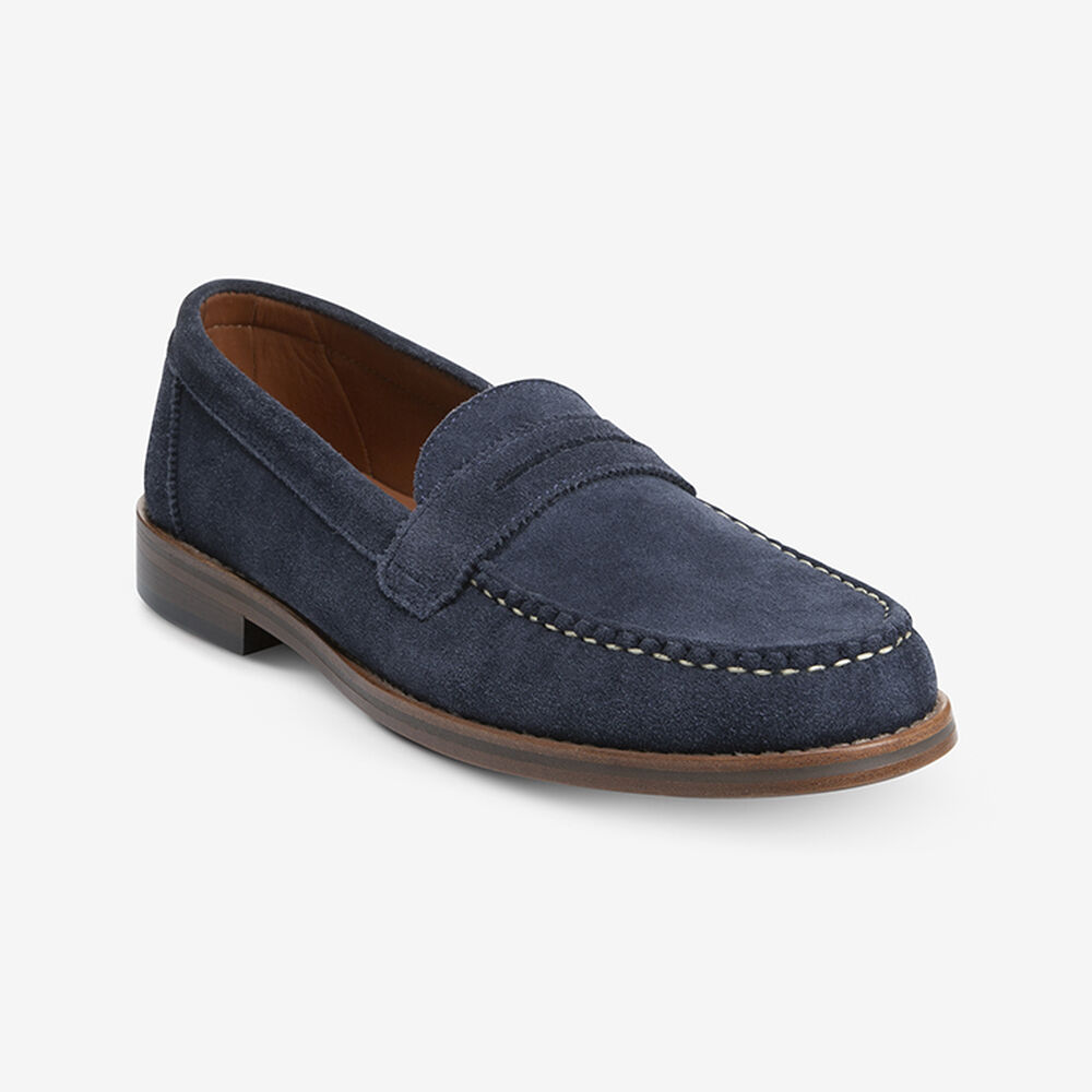 Sam Edelman Dylan Men's Penny Loafer Navy | UK-3246819