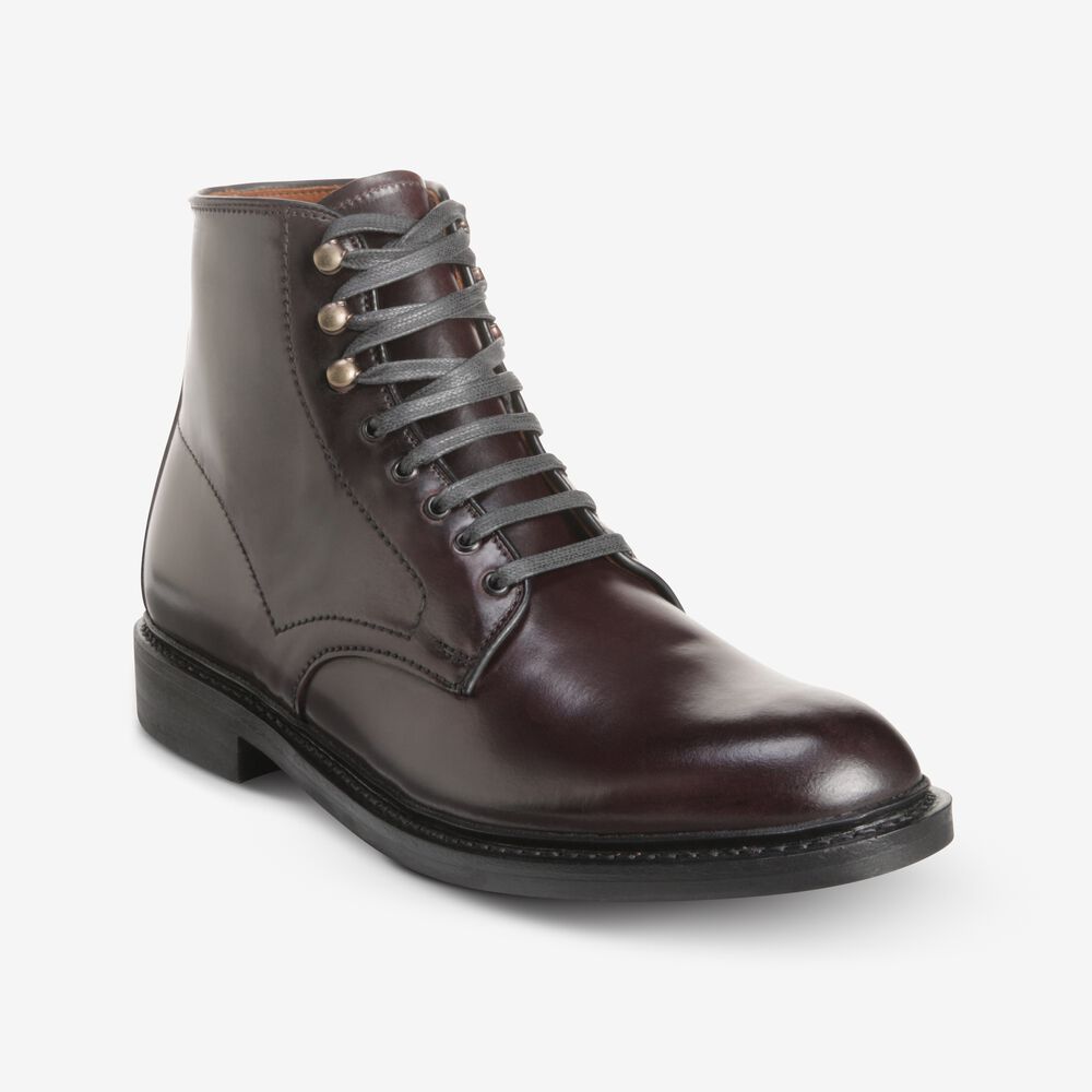 Sam Edelman Higgins Mill Men's Dress Boots Burgundy | UK-3746085