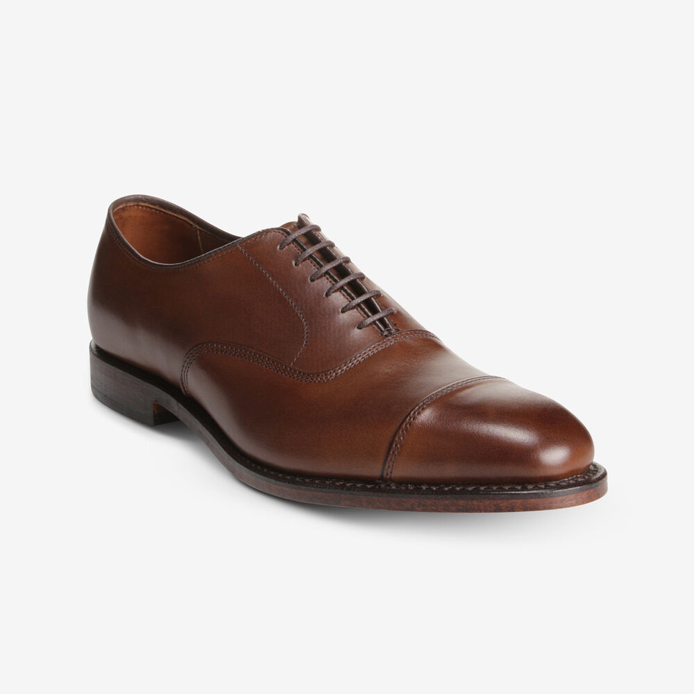 Sam Edelman Park Avenue Men's Cap-toe Oxford Coffee | UK-0856973