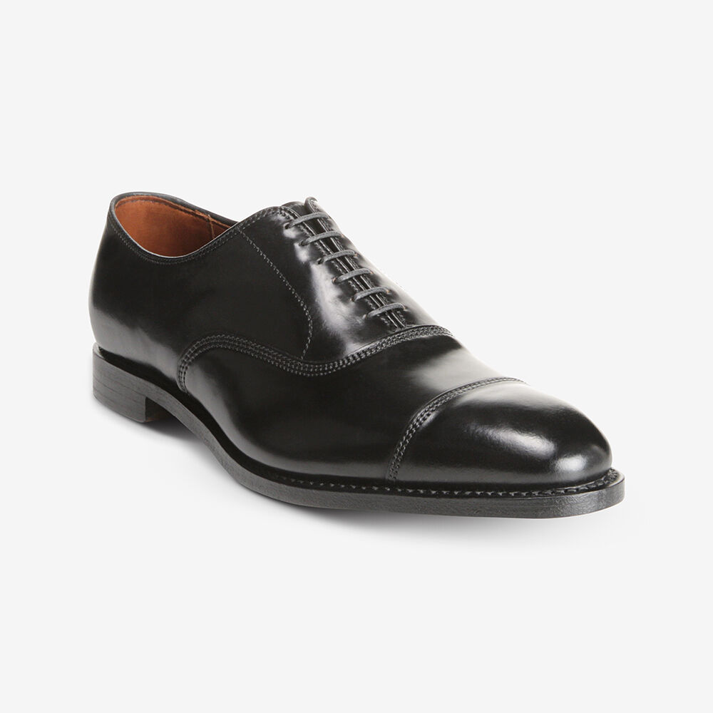 Sam Edelman Park Avenue Men's Cap-toe Oxford Black | UK-1086752