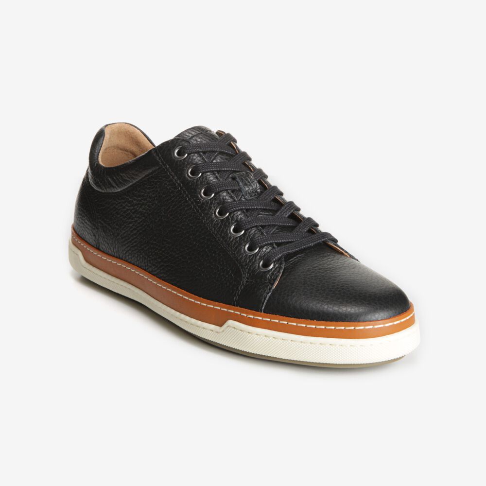 Sam Edelman Porter Derby Men's Sneakers Black | UK-8627509