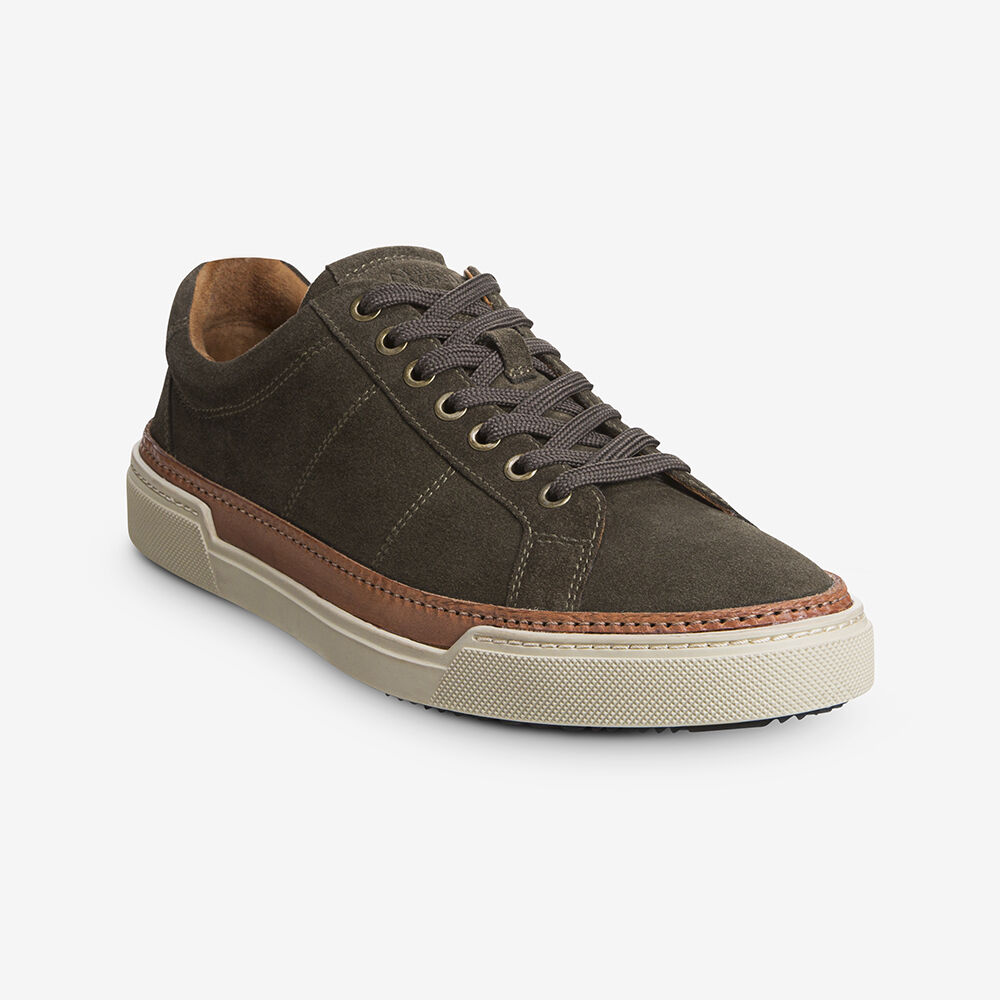 Sam Edelman Porter Men's Sneakers Dark Green | UK-2790156