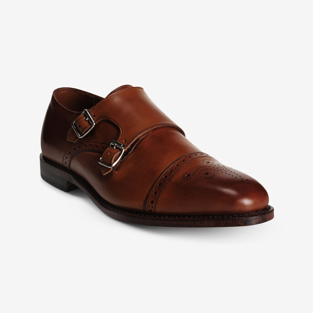 Sam Edelman St. John's Men's Dress Shoes Dark Red | UK-0815263