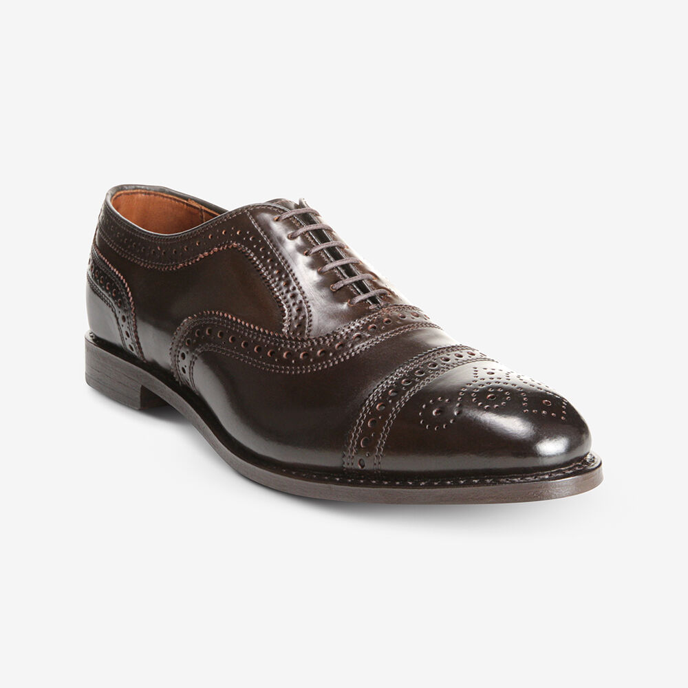 Sam Edelman Strand Men's Cap-toe Oxford Brown | UK-4716320