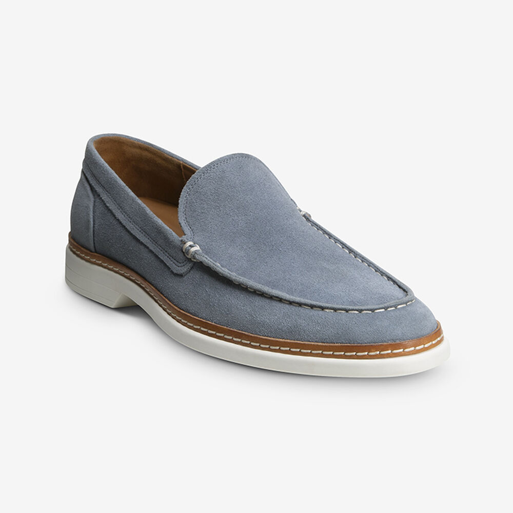 Sam Edelman Wilder Men's Slip Ons Blue | UK-1746905