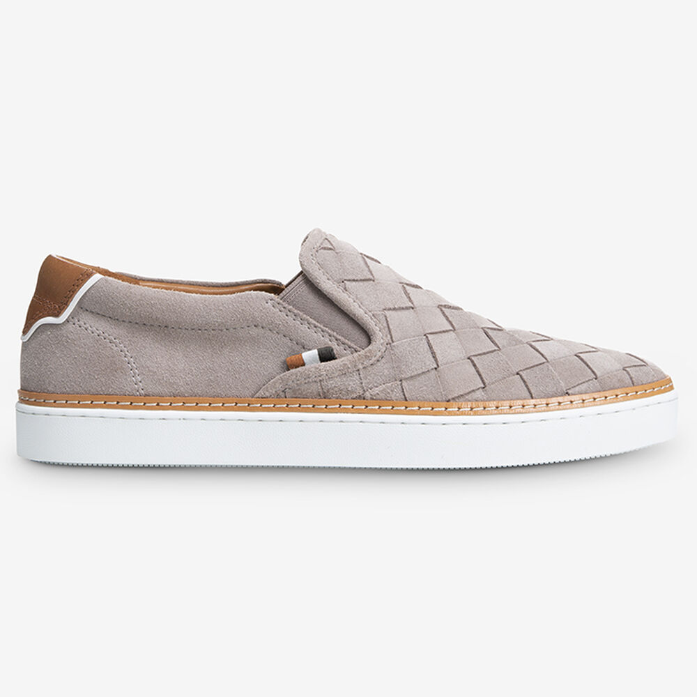 Sam Edelman Alpha Men's Slip Ons Grey | UK-5460378