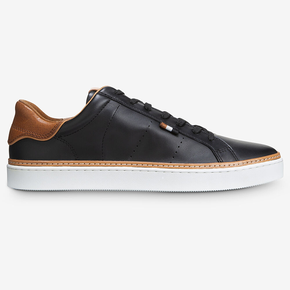 Sam Edelman Alpha Men's Sneakers Black | UK-9681273