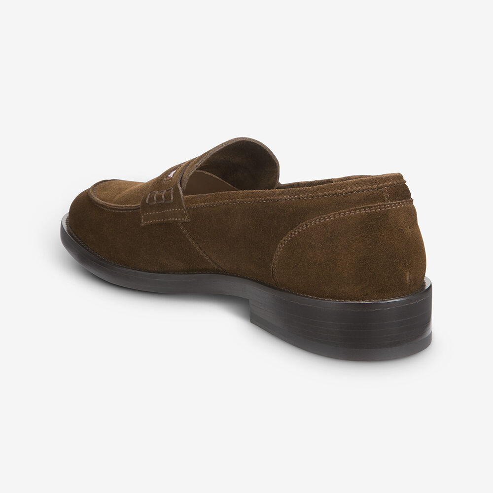 Sam Edelman Bolama Suede Men's Penny Loafer Brown | UK-0498627