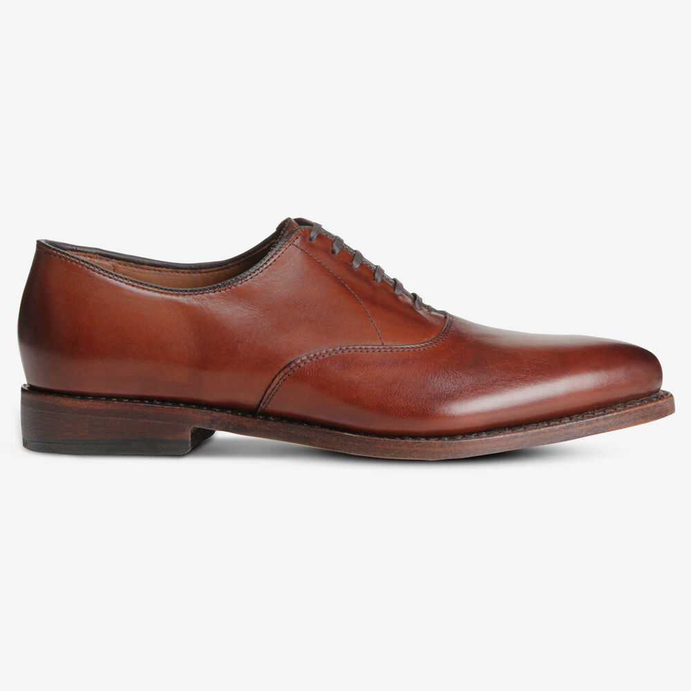 Sam Edelman Carlyle Men's Plain-toe Oxford Dark Red | UK-4365187