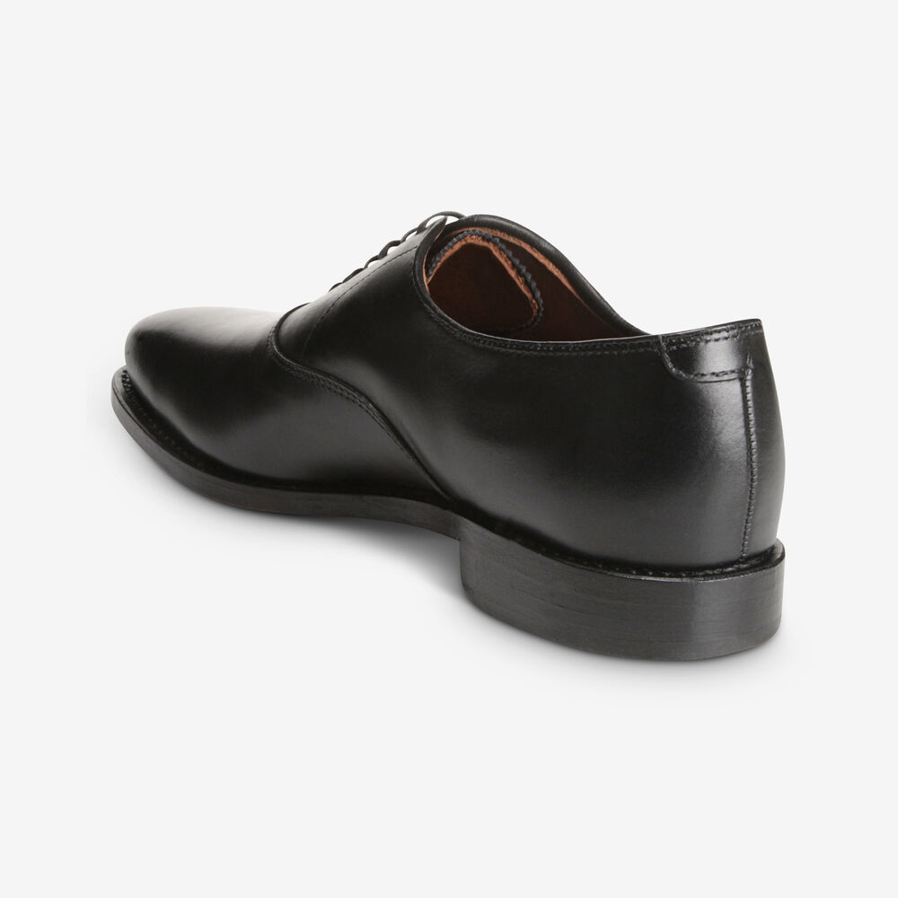 Sam Edelman Carlyle Men's Plain-toe Oxford Black | UK-5482796