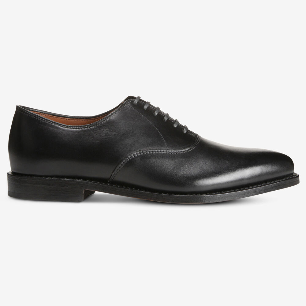 Sam Edelman Carlyle Men's Plain-toe Oxford Black | UK-5482796