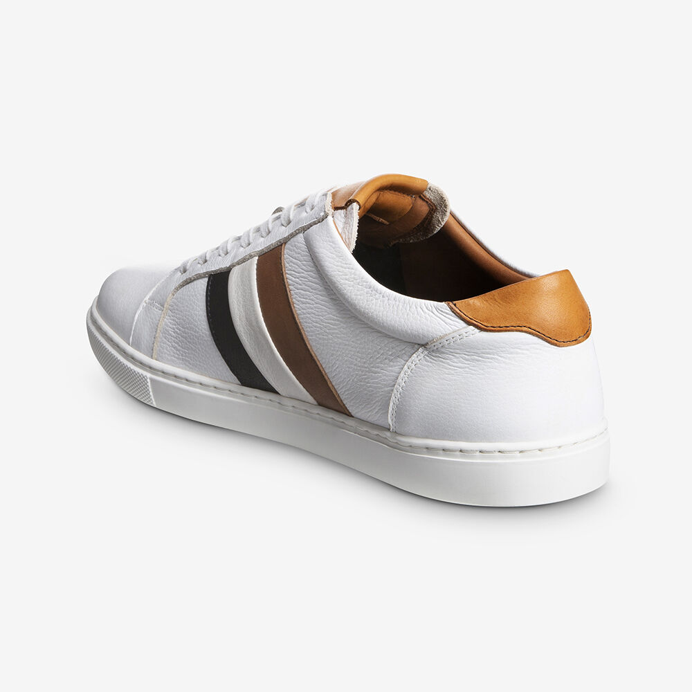 Sam Edelman Courtside Men's Sneakers White | UK-4376029