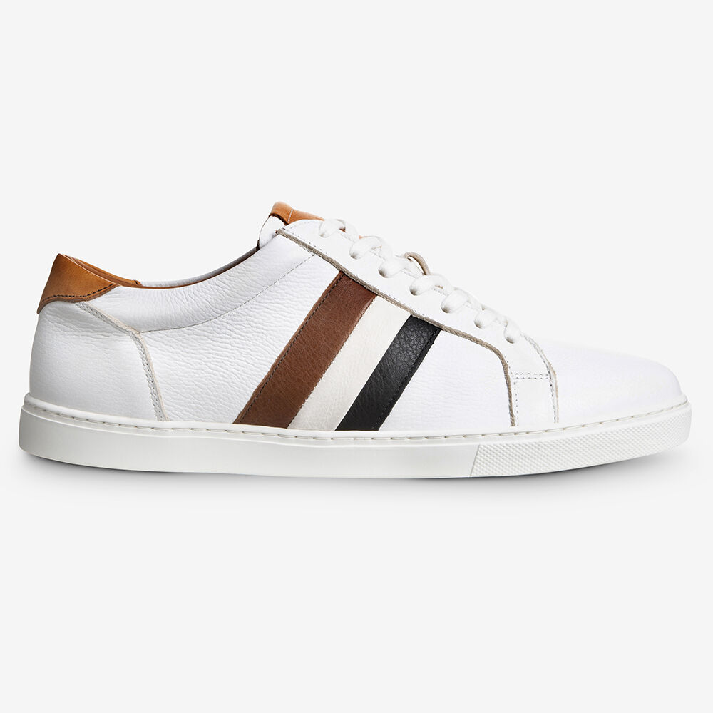 Sam Edelman Courtside Men's Sneakers White | UK-4376029