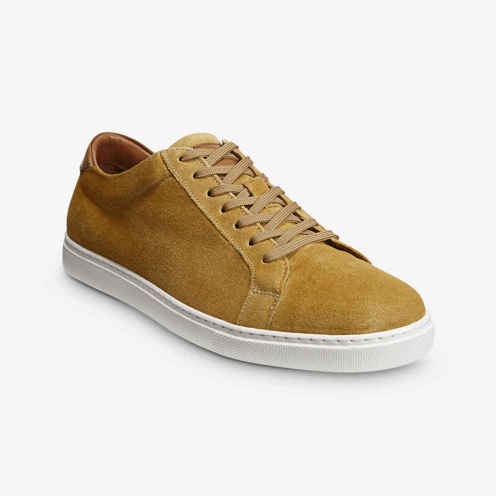 Sam Edelman Courtside Men\'s Sneakers Yellow | UK-7296853