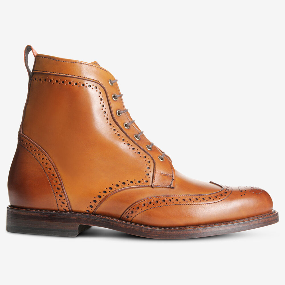 Sam Edelman Dalton Wingtip Men's Dress Boots Brown | UK-3295068