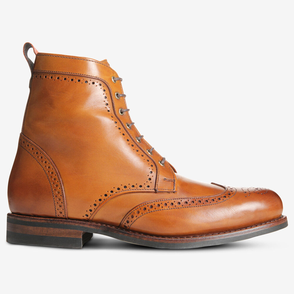 Sam Edelman Dalton Wingtip Men's Dress Boots Brown | UK-9237584