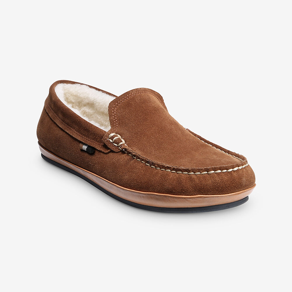 Sam Edelman Edison Men\'s Slipper Brown | UK-8120943