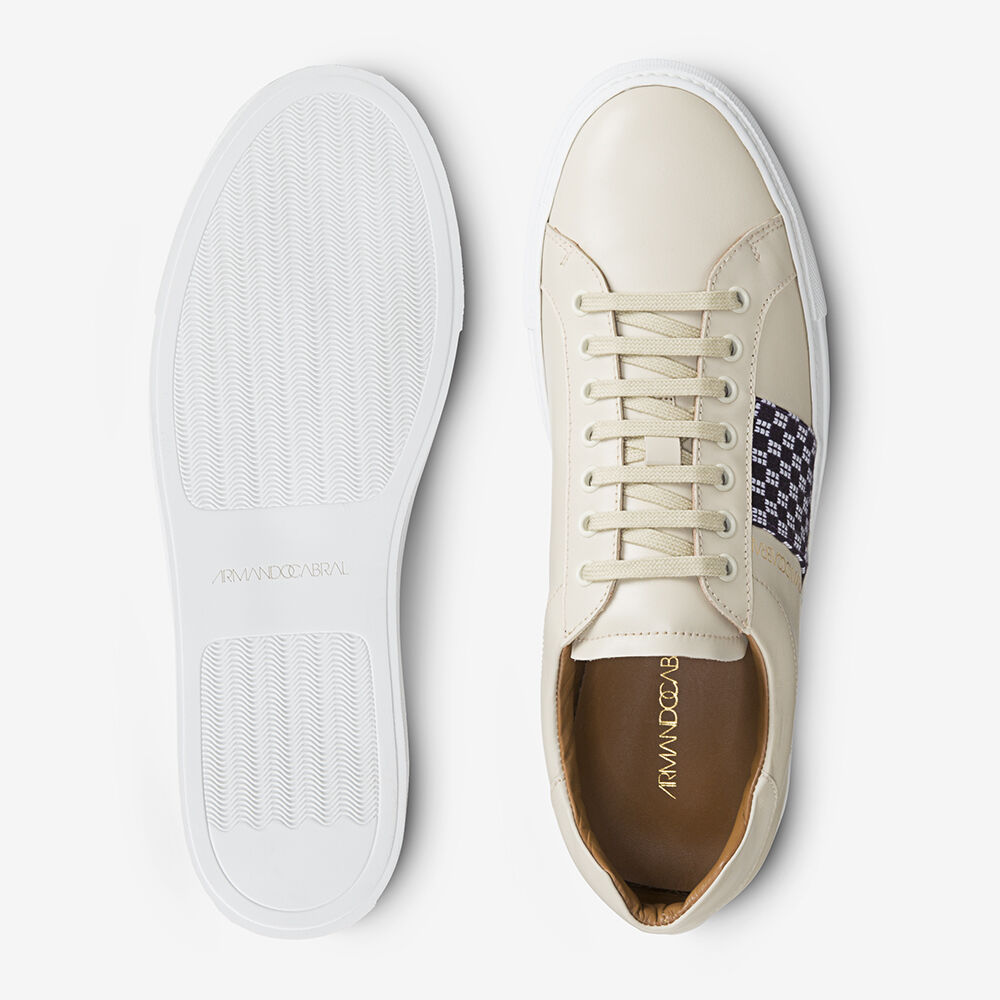 Sam Edelman Farim Men's Sneakers White | UK-4875123