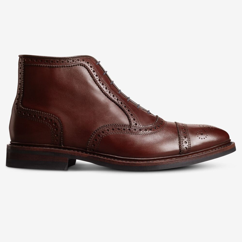 Sam Edelman Hamilton Men's Dress Boots Red | UK-9378165