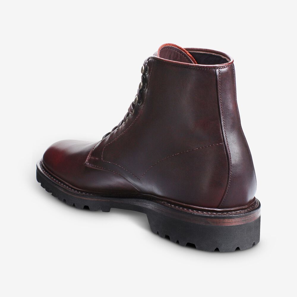 Sam Edelman Higgins Mill Men's Casual Boots Burgundy | UK-6049251