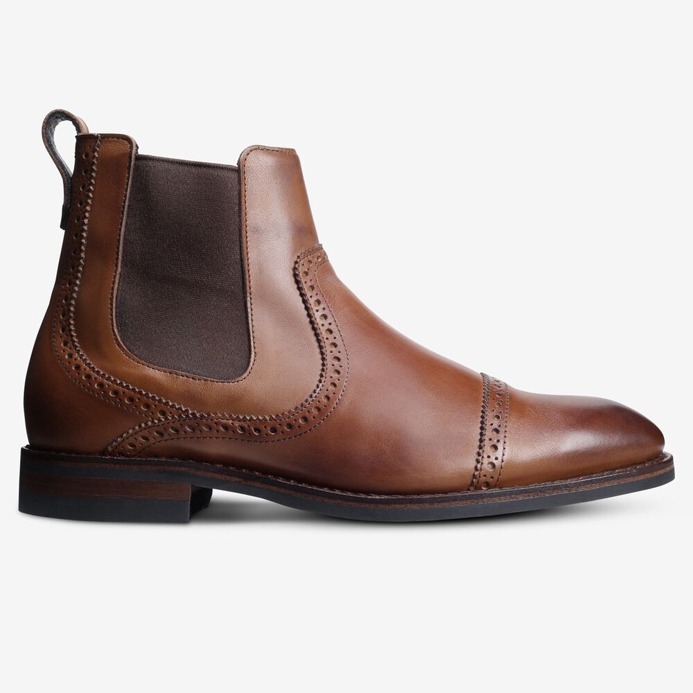 Sam Edelman Lombard Men's Chelsea Boots Brown | UK-9482730