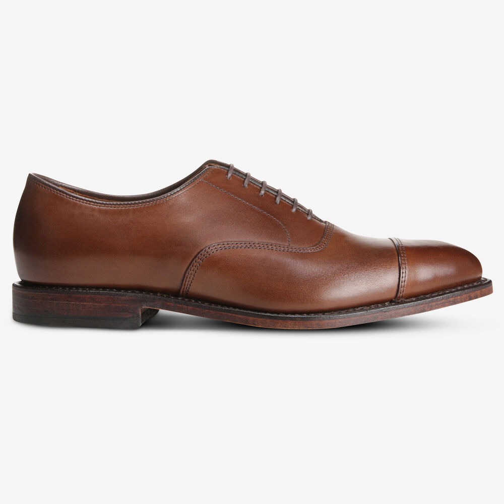 Sam Edelman Park Avenue Men's Cap-toe Oxford Coffee | UK-0856973