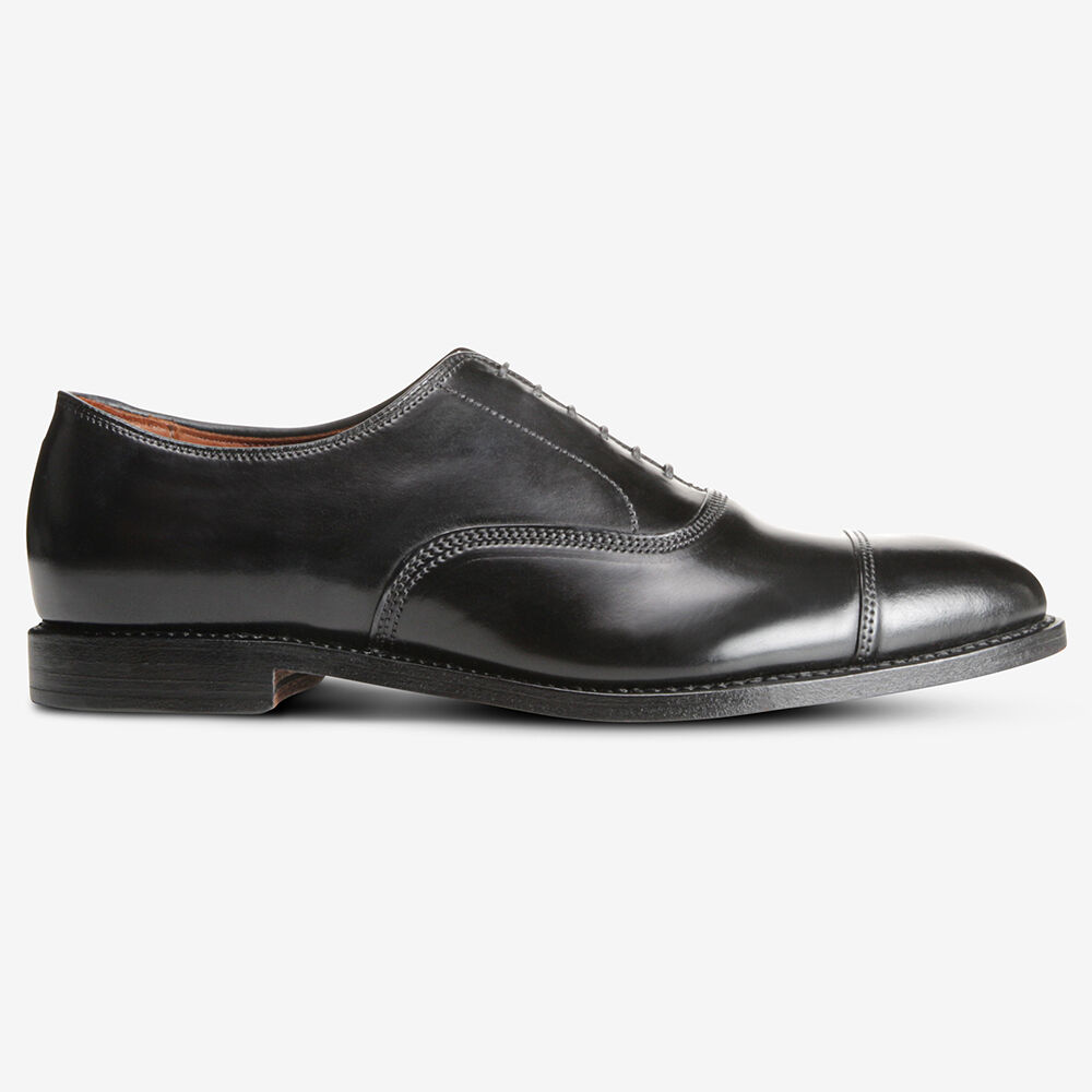 Sam Edelman Park Avenue Men's Cap-toe Oxford Black | UK-1086752