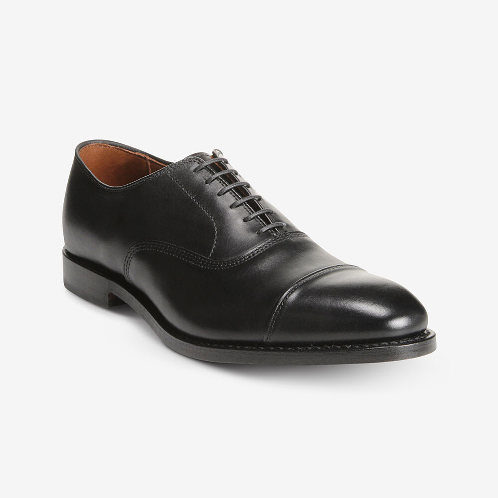 Sam Edelman Park Avenue Men\'s Cap-toe Oxford Black | UK-3167802