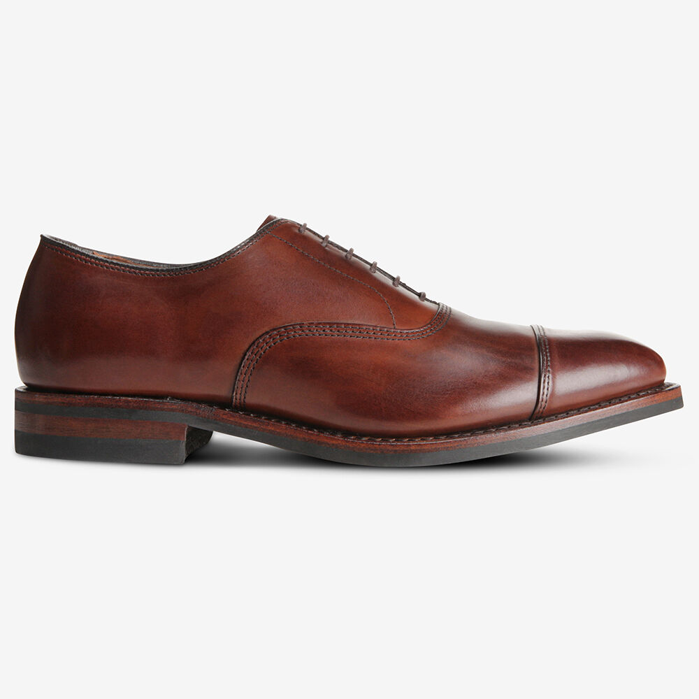 Sam Edelman Park Avenue Men's Cap-toe Oxford Dark Red | UK-4198230