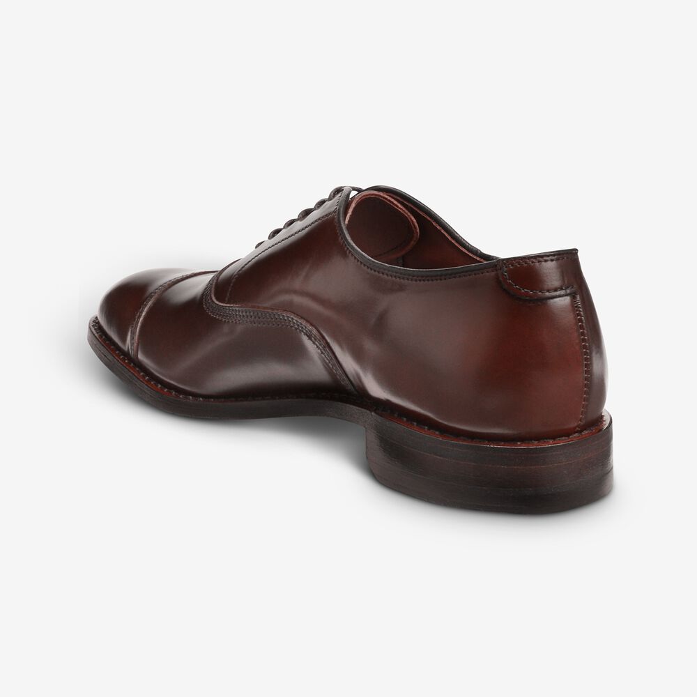 Sam Edelman Park Avenue Men's Cap-toe Oxford Red | UK-6317092