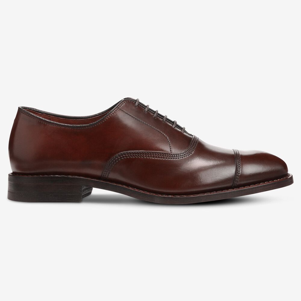 Sam Edelman Park Avenue Men's Cap-toe Oxford Red | UK-6317092