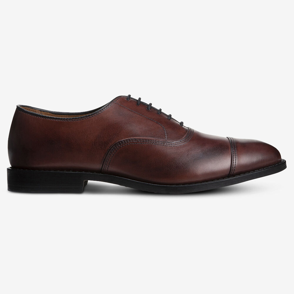 Sam Edelman Park Avenue Men's Cap-toe Oxford Burgundy | UK-7290463