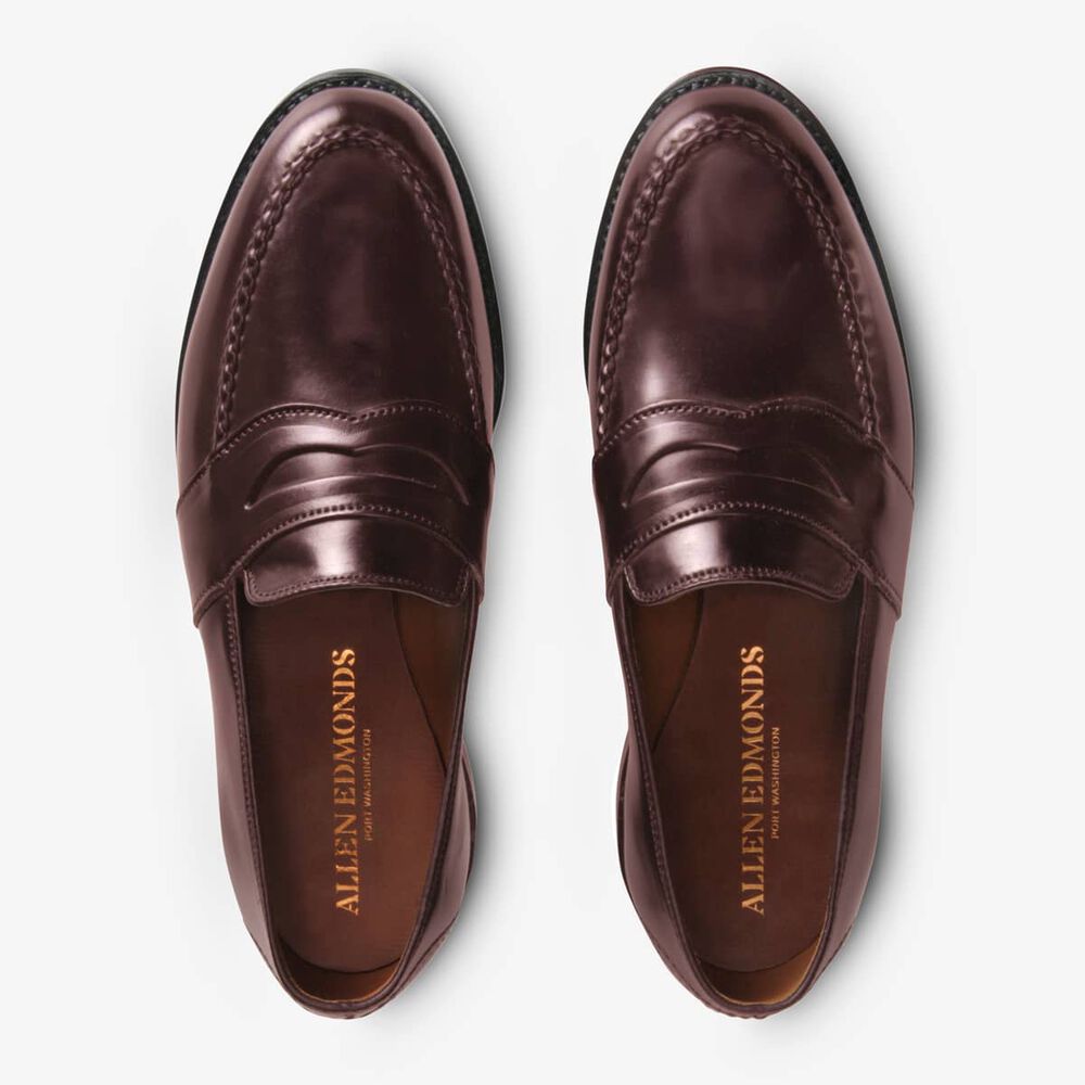 Sam Edelman Randolph Men's Dress Shoes Burgundy | UK-6245791