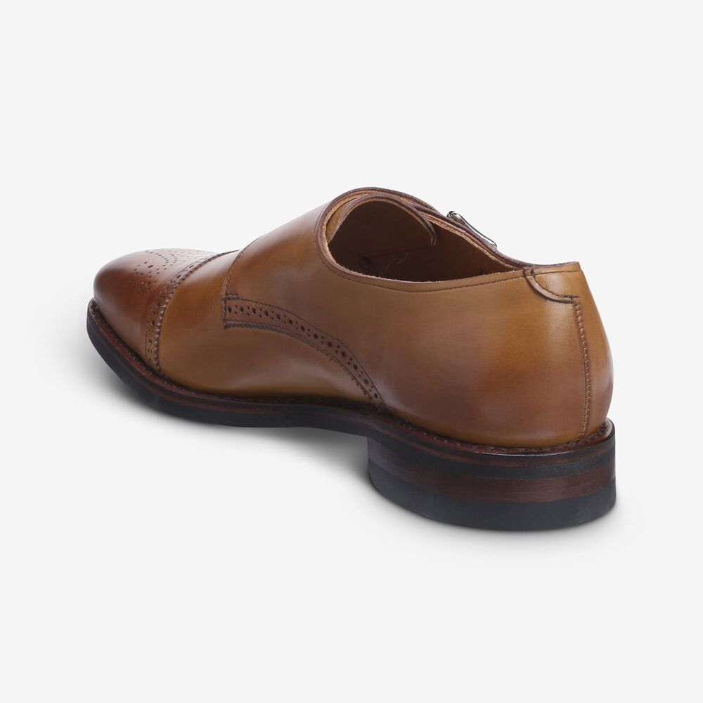 Sam Edelman St. John's Men's Dress Shoes Brown | UK-3461879