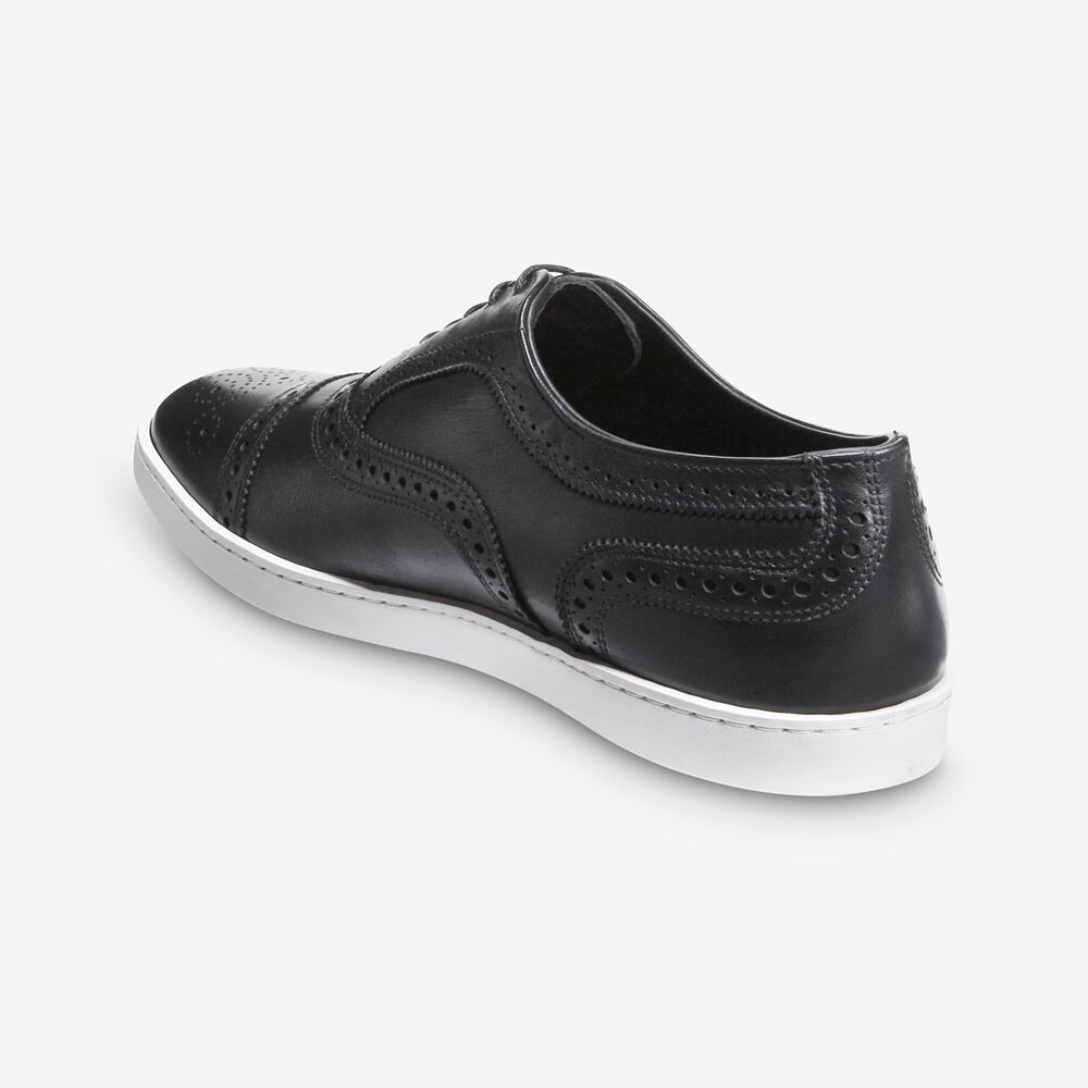 Sam Edelman Strand Men's Sneakers Black | UK-8735410