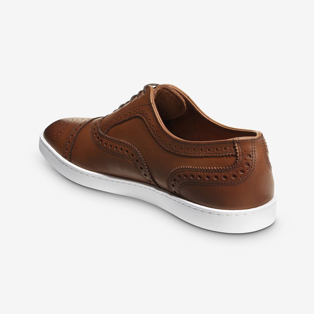 Sam Edelman Strand Men's Sneakers Brown | UK-0854619