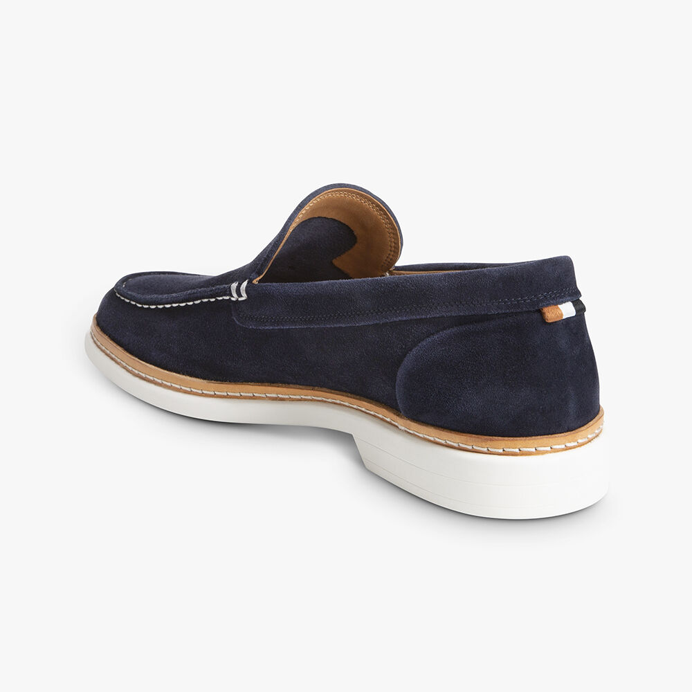 Sam Edelman Wilder Men's Slip Ons Navy | UK-3218594