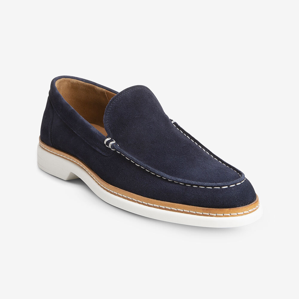 Sam Edelman Wilder Men\'s Slip Ons Navy | UK-3218594